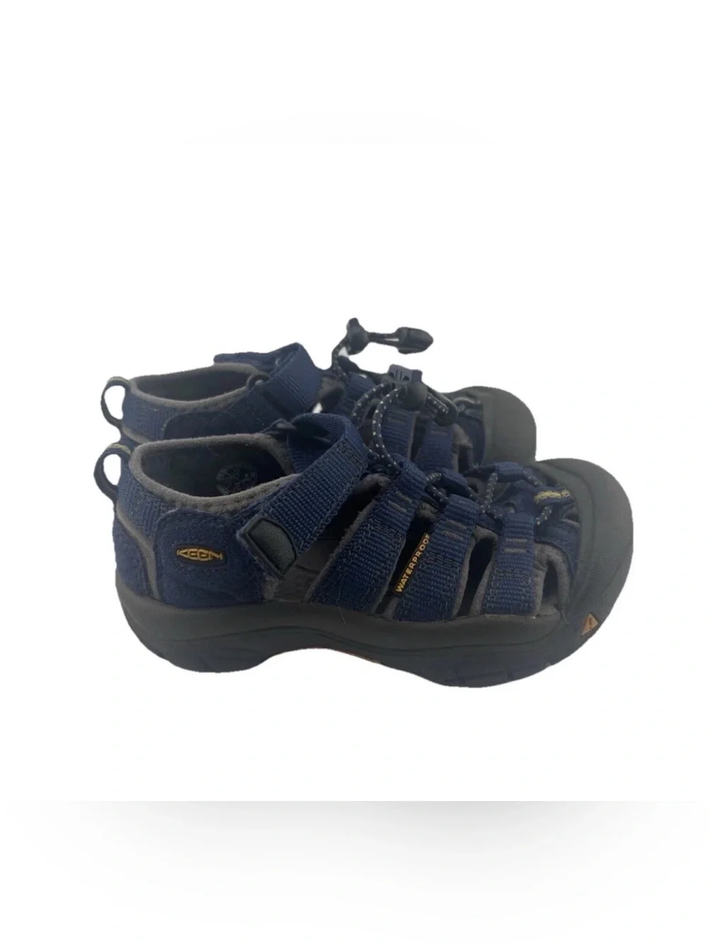 KEEN Newport H2 Waterproof Sandals Youth Size 10 Blue Hiking Water Shoes